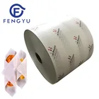 Packaging manufacturer jumbo roll wax paper with custom printed