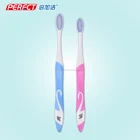 Spiral Tapered Double Sided Couple Toothbrush