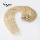 Wholesale Price 100% Raw 100g 613 Blonde Clip in Virgin Unprocessed Human Hair Extension