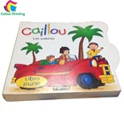 cheap custom shaped cardboard children's book printing