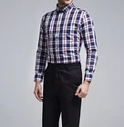 2017 Wholesale Men's Fashion Long Sleeve Dress Shirts