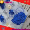 hot sales customized location floral embroidery organza lace fabric for dress