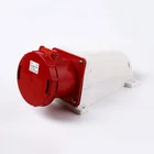 High current waterproof electric plastic connector industrial plug socket