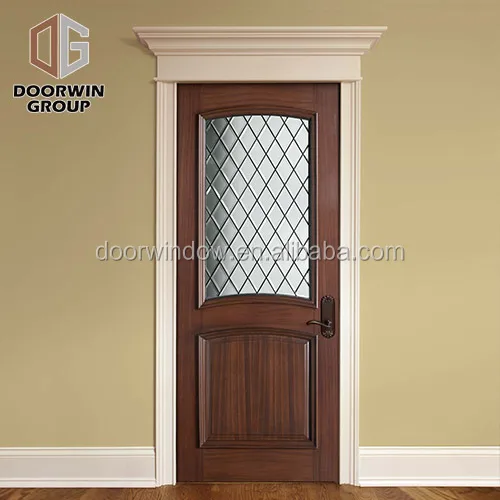 La puerta Interior de madera de panel de colgando puertas corredizas de granero con vidrio