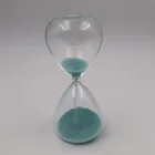 10 minute small glass sand timer, sand glass timer
