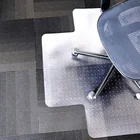 High Quality Black Carpet Chair Mat For Hardwood Floor