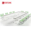 Factory wholesale large u shaped conference table designs with data ports(FOH-HN0054)