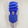 Blue 13 Watt 120V 60Hz E26 medium screw in base compact fluorescent blacklight bulbs black gear Twist Bulb black light