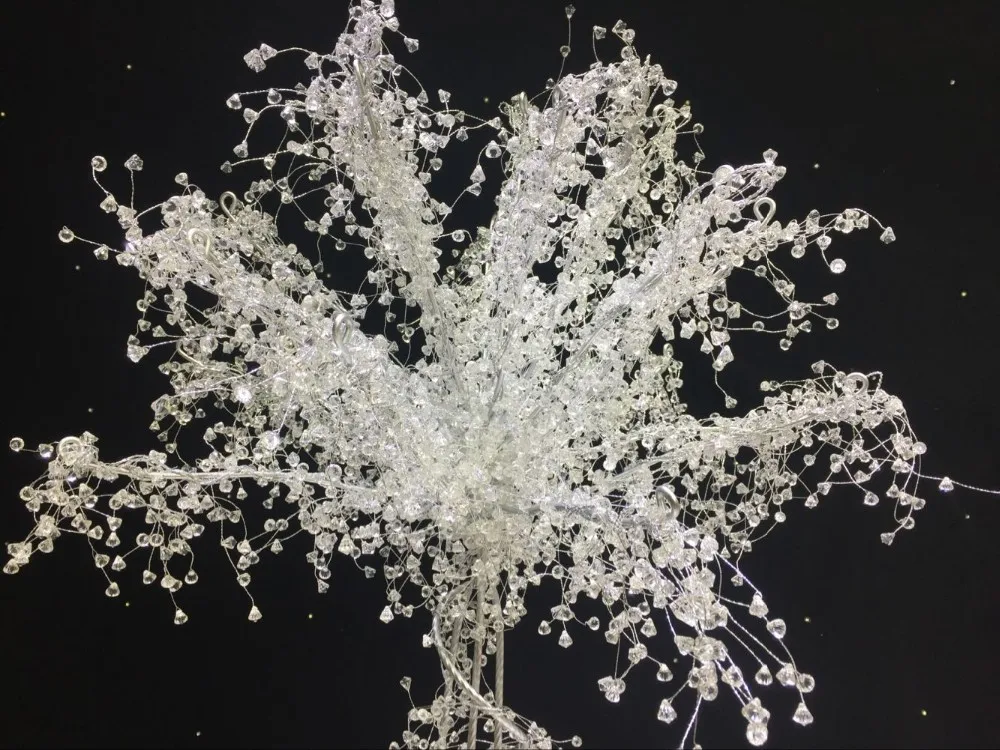 new style crystal beaded wedding tree for wedding