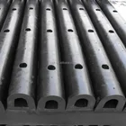 quality assurance ship equipment D type marine rubber fender passed CCS/ABS/LR/BV/TUV certificate