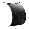Polynet 12v flexible solar panel 100w transparent mono flex panels with hole