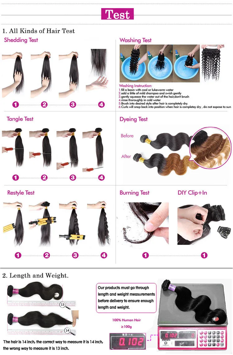 All Kinds of Hair Test