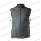 Electronically heated vest with rechargeable battery