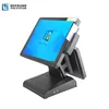 Retails Pos System Hardware 15 Inch with 12 Inch 2nd Pos display