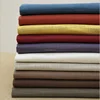 polyester high quality faux flax Linen sofa cover fabric for curtain bolster home textile
