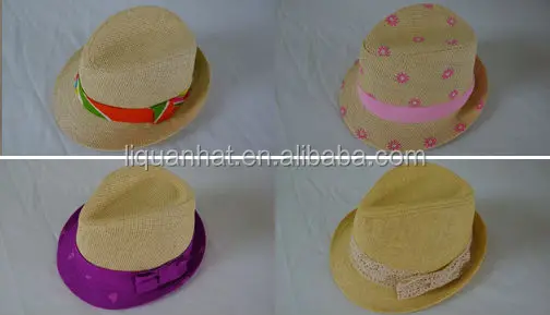 2016ファッションfedoraの帽子でバンド販売促進仕入れ・メーカー・工場