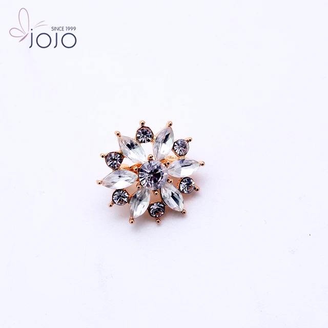 souvenir gift promotion badge flower lapel pin for wedding dress