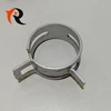 China factory 65mn steel 6mm diameter spring hose clamp with dacromet surface treatment