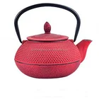 Cast Iron Teapot with Stainless Steel Filter/HOBNAIL CAST IRON TEAPOT