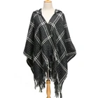 Bean yarn pashmina scarf shawl tassel scarves shawls