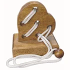 Undoing Game Apple China Wholesale Wooden String Brian Teaser Puzzle