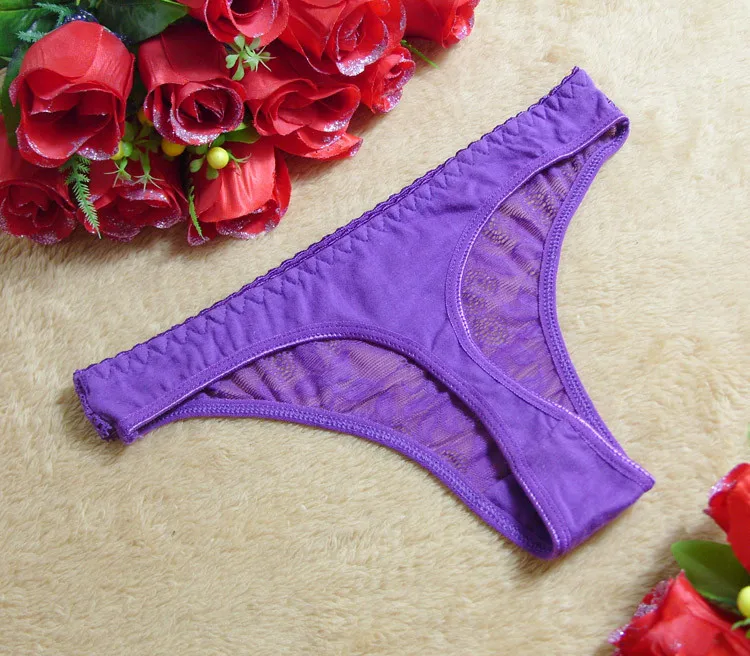 Stock New Arrival Lace Sey Panties transparent Underwear Women Briefs cotton Panties Sey Thongs G-string V-string Lady Lingerie