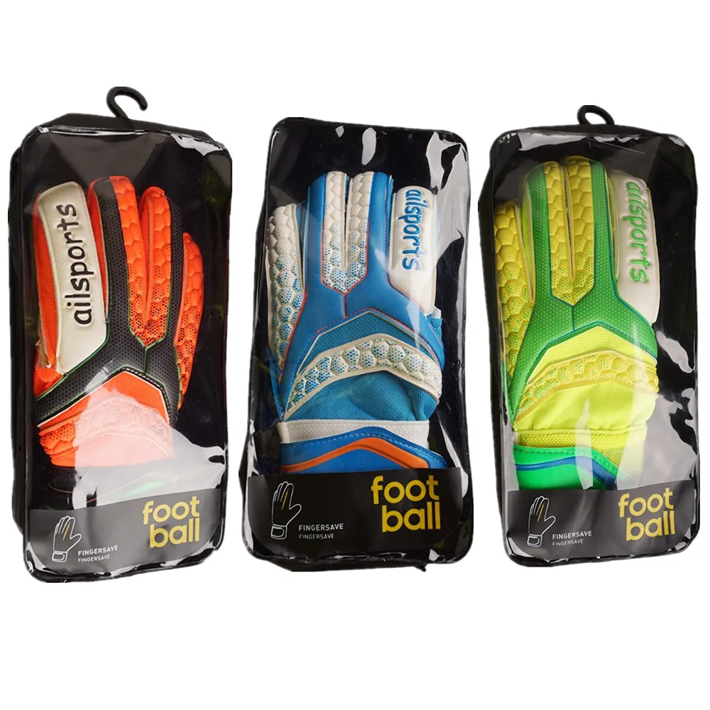 NEW-Adult-child-latex-goalkeeper-gloves-professional-kids-football-goal-keeper-Breathable-mesh-finger-guard-goalie