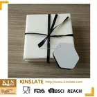 Beautiful white marble stone coaster set for tableware