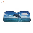 pattern printing car sunshade car window sun visor
