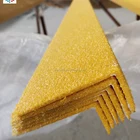 We supply top quality Alternatives to aluminum stair nosing Fiberglass GRP FRP Stair Nose