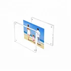 5 By 7 inch 20mm Thickness Clear Double Sided Acrylic Photo Frame