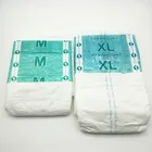 Wholesale Highly-absorbent Disposable adult baby diaper with wide tape