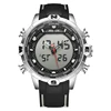 WEIDE WH6310 5 ATM Water Resistant Rubber Strap LCD Back Light Digital Sport Men Watches