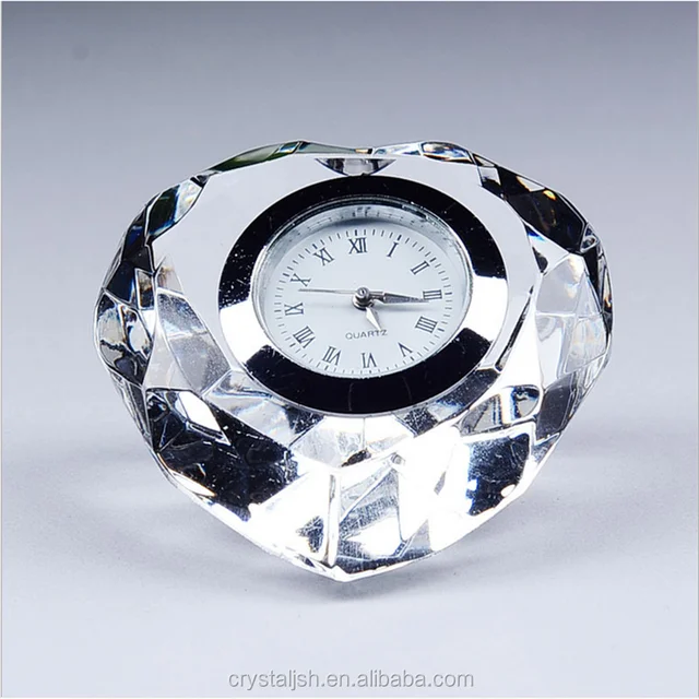 2016 new design crystal souvenir gifts crystal glass heart shape