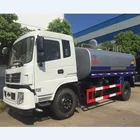 HOWO 4000 gallons 3 roues Réservoir D'eau Potable Dimension Non Potable Réservoir D'eau Camion Camion à vendre