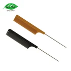 Salon Hair Sectioning and Styling Plastic Gripper Comb with Stainless Steel Lift