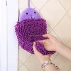 Microfiber Chenille Towel Lint-Free Cloth Cute Cartoon Hand Towels Thick Hand Towel