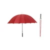 24 Ribs Big No Drip Wind Proof Rain Umbrella with Plastic Cover