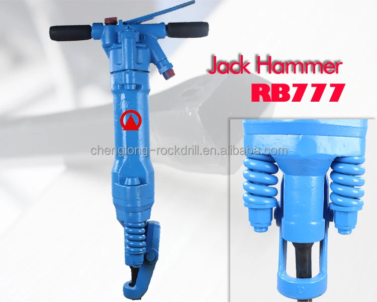 Rb777 Portable Air Compressor Jack Hammer/deep Rock Drilling Rig & Jack