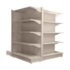 gondola supermarket shelves display stand with four side and used in shops