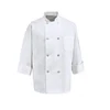 Restaurant Hotel Chef Jackets Coats Uniform Long Sleeves Laterality Collar Double Breasted chef jacket button