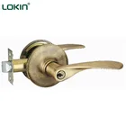 Door lock factory hot sale zinc alloy leverset buy tubular lock master key
