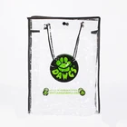 Cosmetic/ Makeup/ Toiletry Clear PVC Plastic Packing Bag With Snap Button