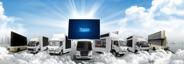 Rgx Commercial Truck Mounted Mobile Led Display Screens For