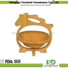 Hot sell delicate multicolor picnic basket bamboo
