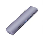 2019 Hottest 5 In 1 Type C Hub with PD charging+SD/TF Card Reader/USB 3.0 For MacBook Pro