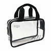 Hot Sale Clear Lightweight Leak-Proof Cheap Personalized Cosmetic Bag With Logo
