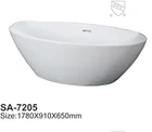 Excellent Quality Tub, CUPC Acrylic Bathtub Factory SA-7205