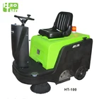 HT-100 New developed ride-on road street sweeper machine for floor cleaning