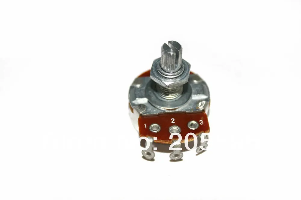 A250K Guitar Volume Potentiometer Full Size 24mm Base Dia w/ 18mm Shaft
